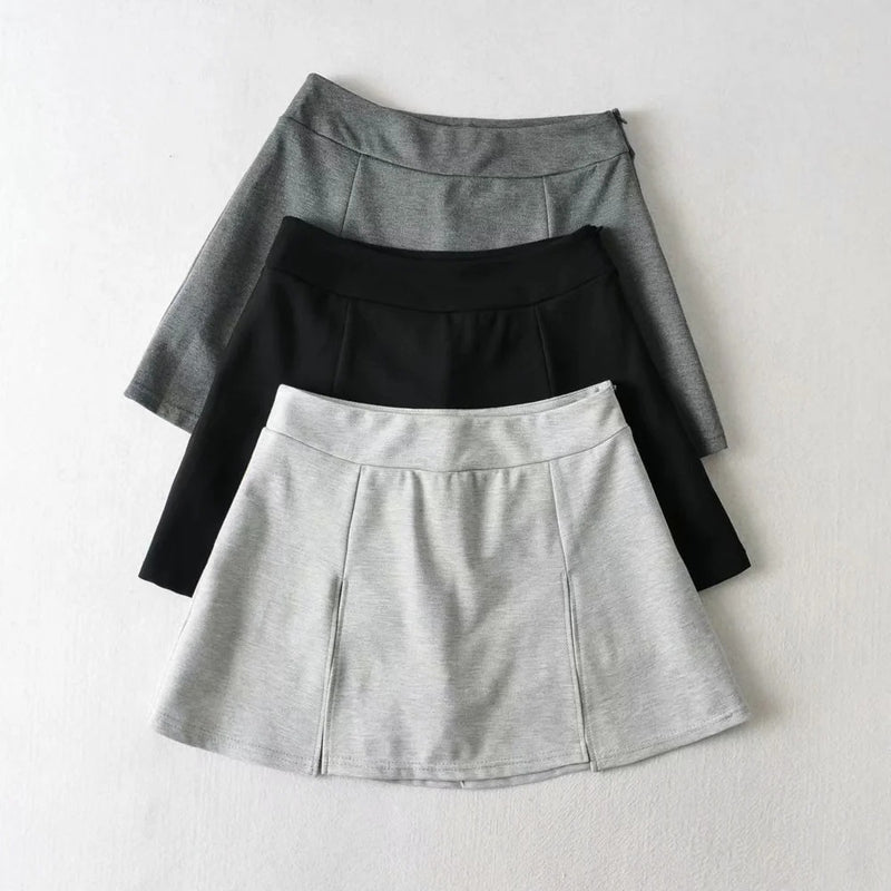 Women's Skirt High Waist Skirt Women's Summer A- line Skirt