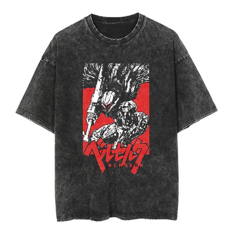 Fashion Vintage T-Shirt Japanese Anime Naruto