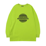 Men Long Sleeve Shirt Logo round Neck Long Sleeve T-shirt Men and Women Street Hip Hop Couple