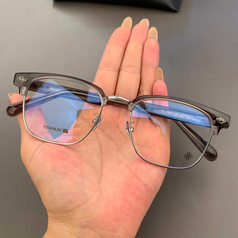 CHH Chrome Hearts Glasses pure titanium thick glasses frame