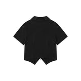 Women T-shirt V-neck Short T-shirt Women's Summer Short-Sleeved Top