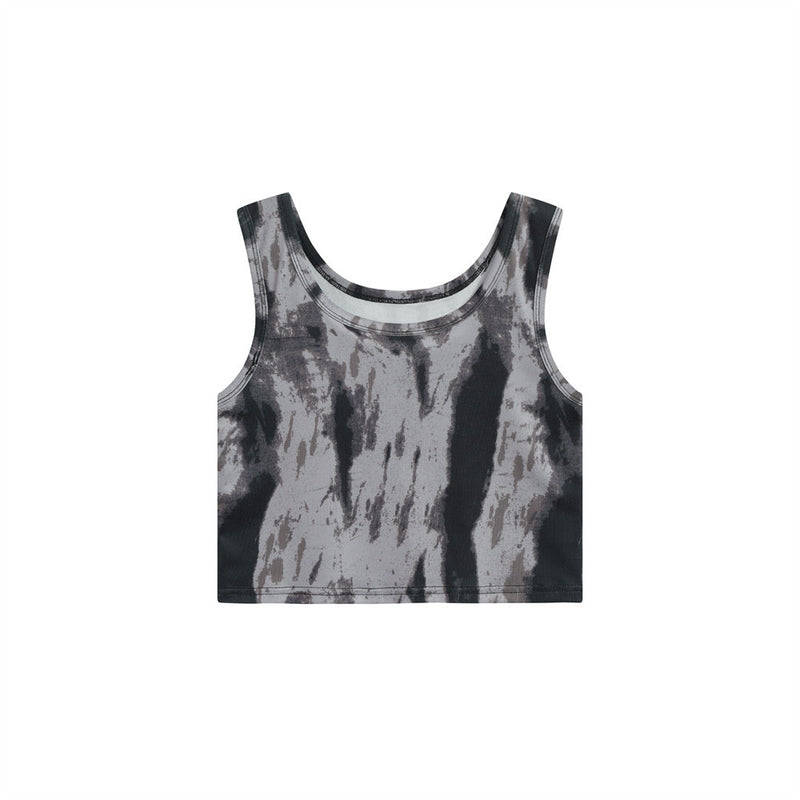 Women Vest Short Vest Women's Summer Casual Camisole Top