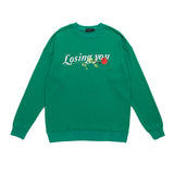 Men Long Sleeve Shirt Men and Women Hiphop Couple Hip Hop Retro Ins Top