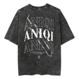 Fashion Vintage T-Shirt Japanese Anime Naruto