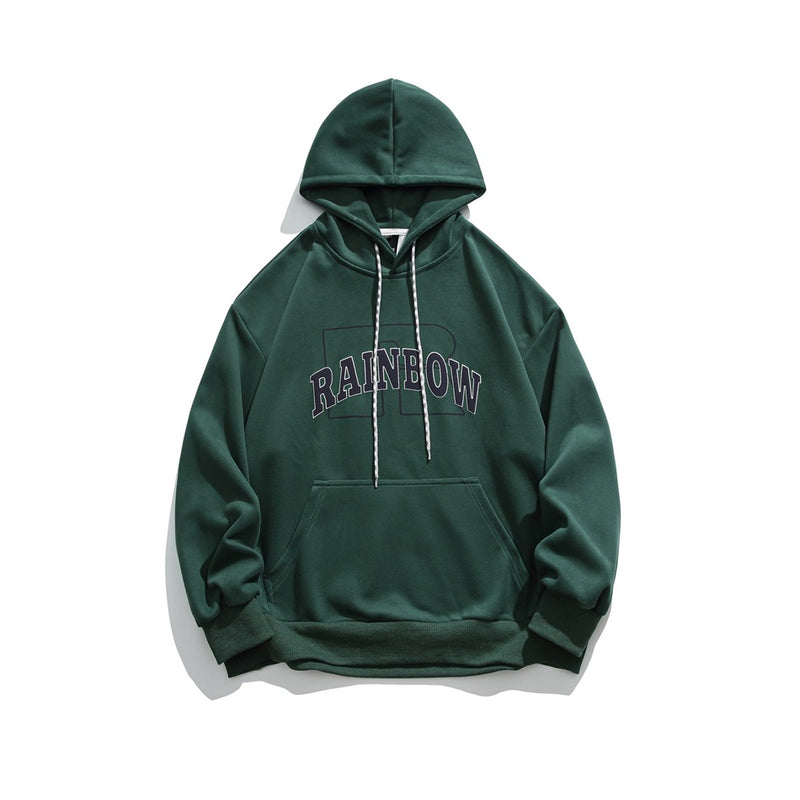 Unisex Hoodie Autumn Winter Sweater Hooded Men Loose Preppy Style Leisure Pullover