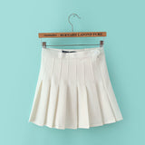 Women Skirt Preppy Style Skirt Pleated Skirt Tennis Skirt Slim Fit Skirt