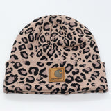 Carhartt Hat Fashion Leopard Print Warm Knitted Hat