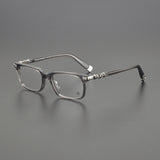 CHH Chrome Hearts Glasses 925 Silver Plated Ultra Light Retro Glasses Frame Myopia Glasses Frame