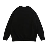 Men Hoodie Printed Crew Neck Sweatshirt Autumn and Winter Loose Casual Sweatshirt