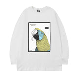 Men Long Sleeve Shirt Men's Trendy Brand Long Sleeve T-shirt Men's and Women's Hip Hop Casual Couple Base