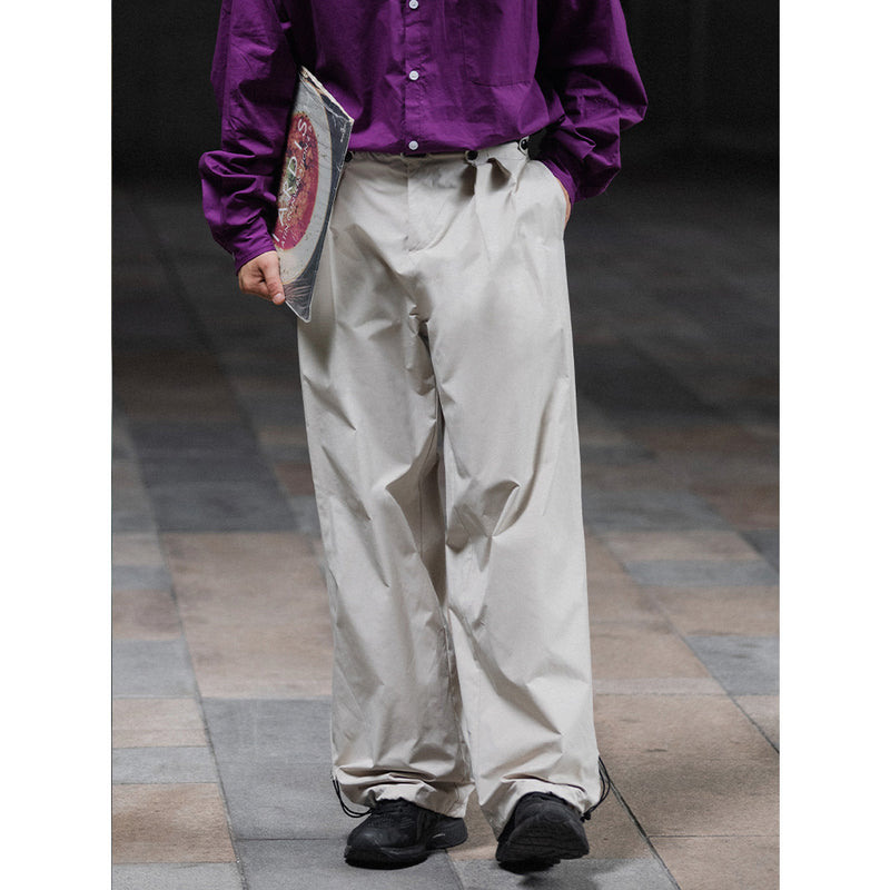 Unisex Sweatpants Retro Loose Cargo Pants Men