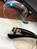 CHH Chrome Hearts Glasses Simple Glasses Frame Plain Myopia Glasses Frame