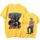 Kendrick Lamar T Shirts Kendrick Lamar Good Kid Double Sided Print T-shirt for Men
