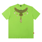 Men's T Shirt Printed Short-Sleeved T-shirt Men's and Women's Hip Hop Loose Top