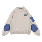 Men Fleece Lined Hoodie Multicolor Hoodie Men's Ins Loose Casual Pullover Winter