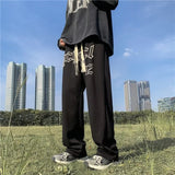 Men Sweatpants Casual Pants Male Letter Spring and Autumn Sports Pants Straight