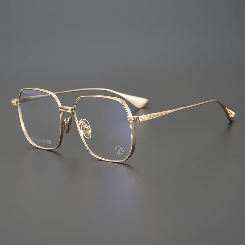 CHH Chrome Hearts Glasses Versatile pure titanium ultra-light myopia glasses frame