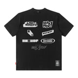 Men T Shirt West Coast Cartoon Printed Short Sleeve T-shirt Men and Women Loose Casual