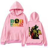 Bob Marley 2024 Hoodie Harajuku Hip Hop Pullover Tops Popula