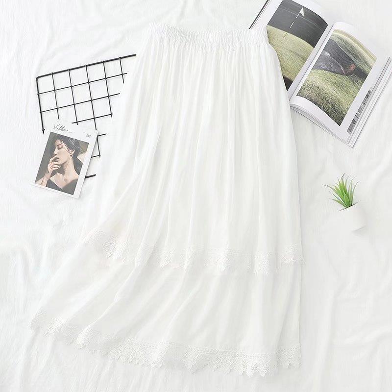 Women Skirt Women's Spring Clothing Long Dress Stitching Skirt