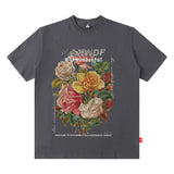 Men T Shirt Printed Short Sleeve Loose Street Fashion Brand Couple T-shirt Men and Women