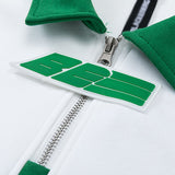 Men Hoodie Stitching Letter Sweater Boys Loose Sports