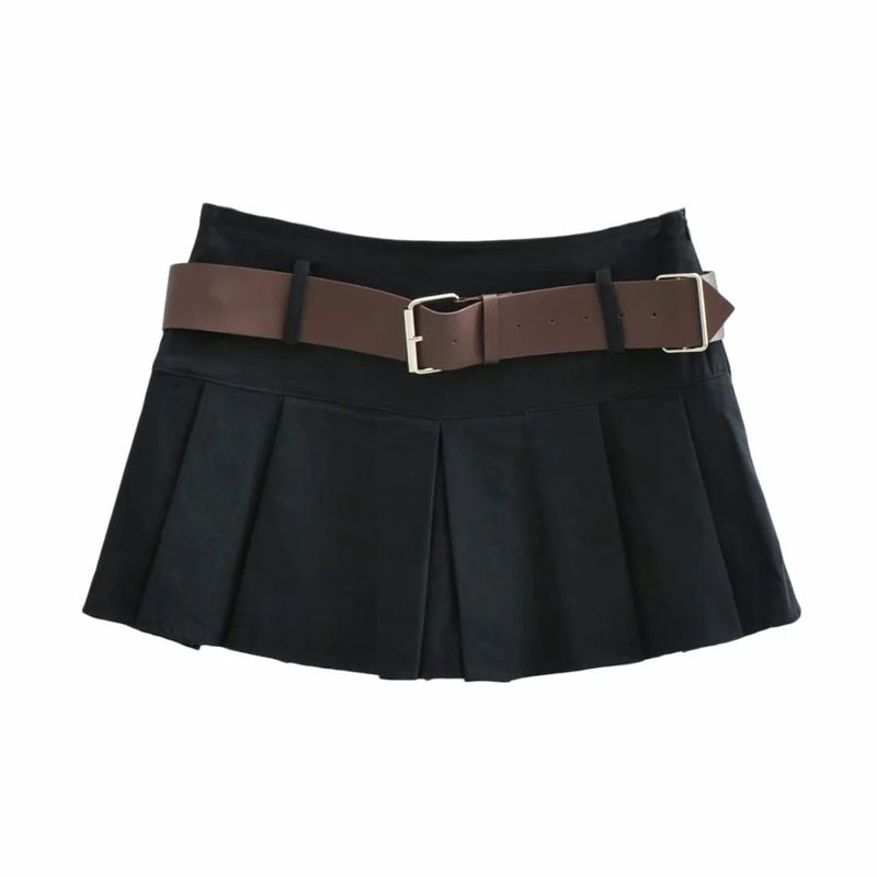 Women Skirt Summer Skirt Slim Fit Slimming Pleated Skirt