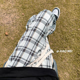 Men Sweatpants High Street Straight Wide Leg Pants