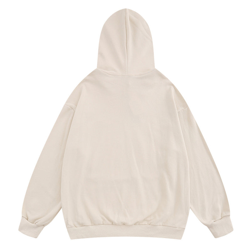 Men Hoodie Printed Hoodie Loose Casual Long Sleeves Hoodie Spring and Autumn