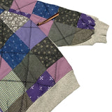 Kapital Sweater Vintage Back Stitching Floral Cloth Pingtian Hehong Style Men's and Women's Pullover Sweater Retro Long-Sleeved T-shirt