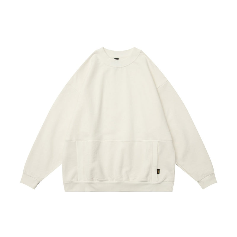 Unisex Hoodie Retro Crew Neck Pullover Sweatshirt Men's Design Fashion Brand