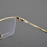 CHH Chrome Hearts Glasses Pure Titanium Glasses Myopia Glasses Frame Ultra Light Business Half Frame