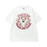 Men T Shirt Angel Print Short Sleeve T-shirt Men and Women Casual Vibe
