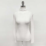 Women Long Sleeve Shirt Slim Fit Autumn and Winter