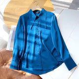 Women T-Shirt Shirt Women's Spring Drape Long Sleeve Shirt