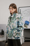 Unisex Jacket Autumn Floral Casual Jacket Women's Clothing