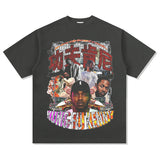 Kendrick Lamar T Shirts Homage Hip Hop Rap Loose T Shirts
