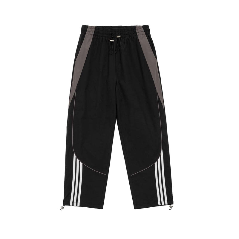 Unisex Pants Autumn Stitching Striped Casual Pants