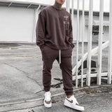Men Co-Ords Sweater Men's Pants Long Sports Casual Suit
