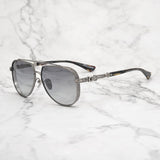 CHH Chrome Hearts Glasses Collector's Edition Pure Titanium Engraved Myopia Glasses Frame Sunglasses