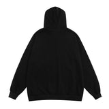 Men Hoodie Sweater Men's Spring and Autumn Loose Casual Hooded Zipper