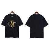 Denim Tears T-Shirts Embroidered Short Sleeve T-Shirts