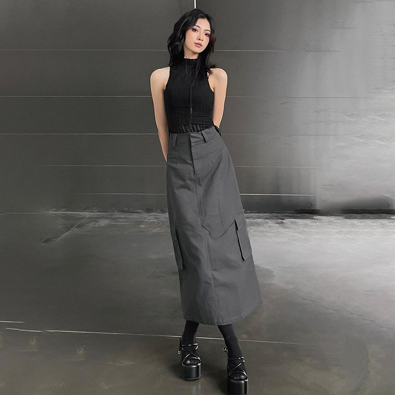 Women Skirt Women's Spring Clothing Workwear Skirt High Waist