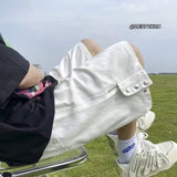 Men Sweatpants Breasted Design Shorts Men's Casual Summer Loose