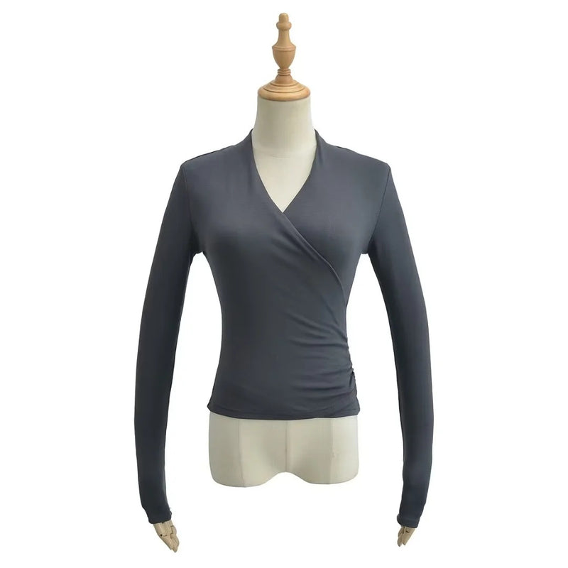 Women T-Shirt Bottoming Shirt Women's Autumn and Winter Clothing T-shirt Top