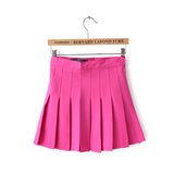 Women Skirt Pleated Skirt Preppy Style Skirt