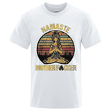 2024Vintage Namaste Mother Explicit Funny T-shirt T Shirt