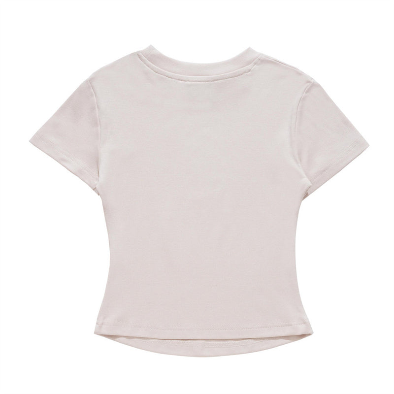 Women T-shirt Printed Short-Sleeved T-shirt for Girls O-neck Short Summer Casual