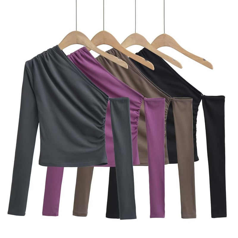 Women T-Shirt Long Sleeve Bottoming Shirt Women Spring Long Sleeve T-shirt