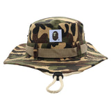 Bathing Ape Hat Sun Protection Versatile Sun Hat